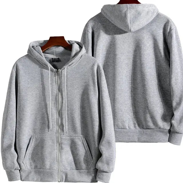 Hoodie met Rits / Vest met Capuchon - Diverse Kleuren