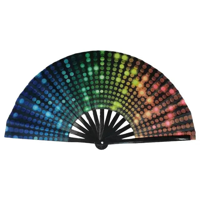 Bedrukte Grote Waaier met Verschillende Kleurrijke Printen - Diverse Varianten