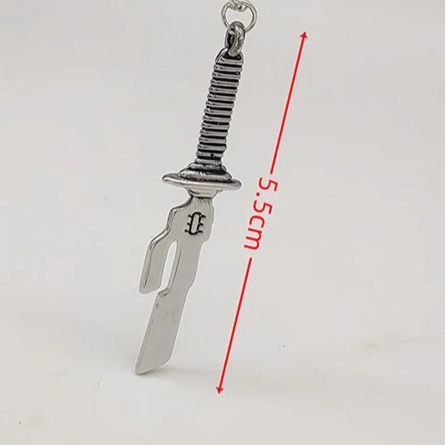 Sleutelhanger Fushiguro Toji - Zilverkleurig