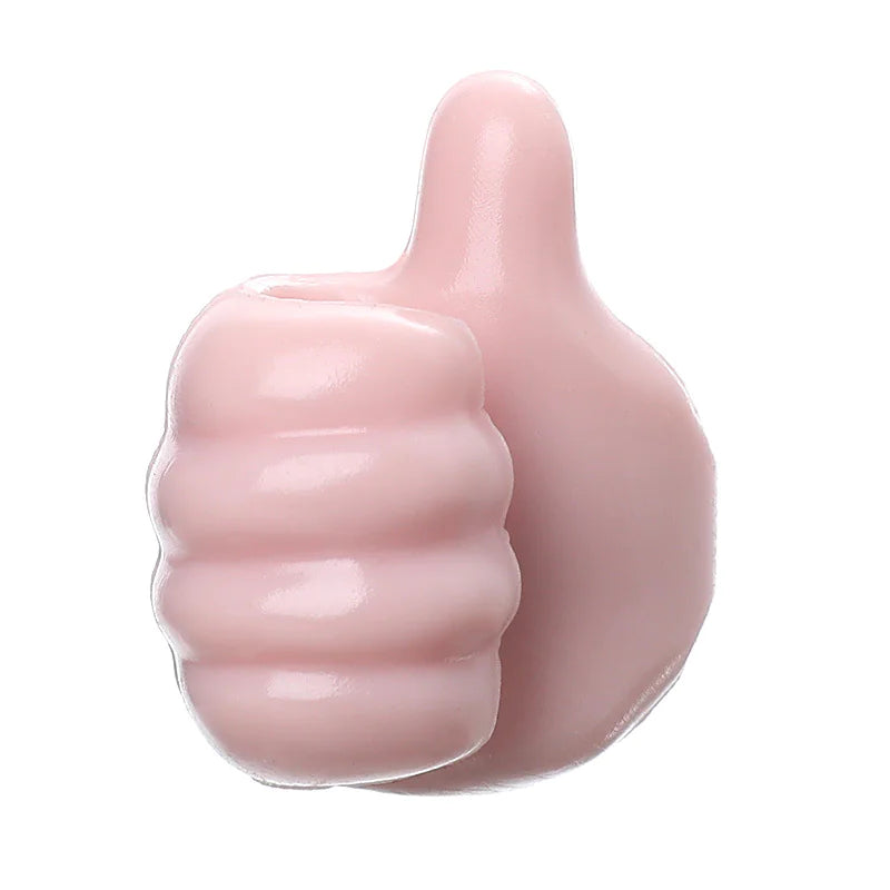 Multifunctional Hand Shaped Rubber Hooks - Diverse Kleuren