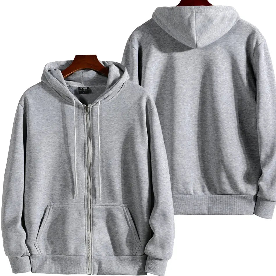 Hoodie met Rits / Vest met Capuchon - Diverse Kleuren