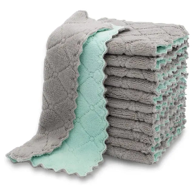 Schoonmaakdoekjes Absorberende Keukendoekjes 10 stuks - Diverse Kleuren