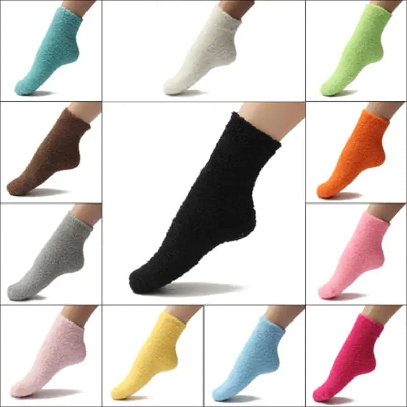 Fluffy Sokken - Diverse Kleuren
