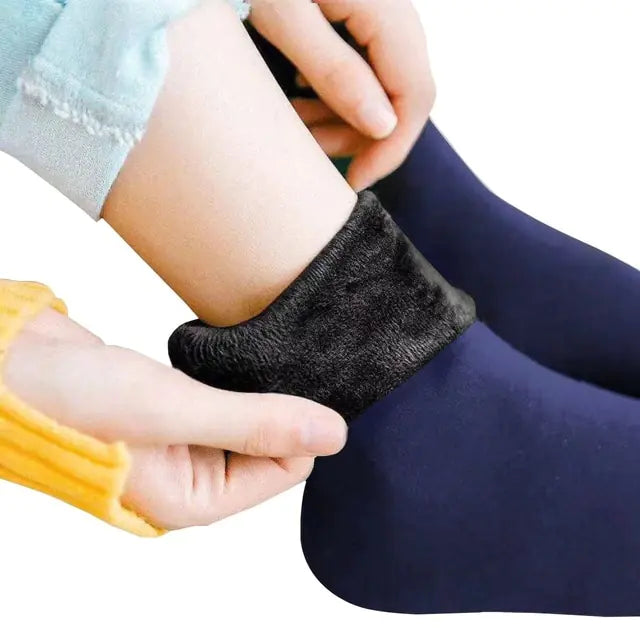 Velvet Sokken met Zachte Binnenkant - Diverse Kleuren