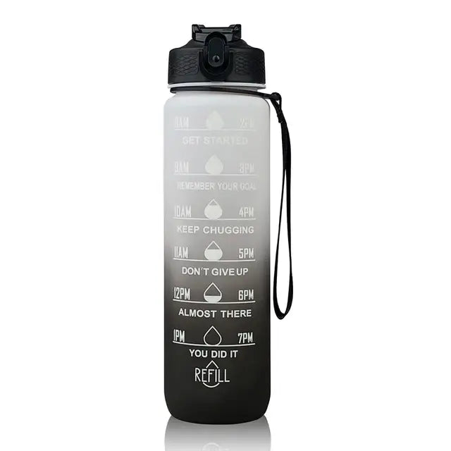 Drinkfles 1000ml / Water Bottle Sport Bidon Waterfles - Diverse Kleuren