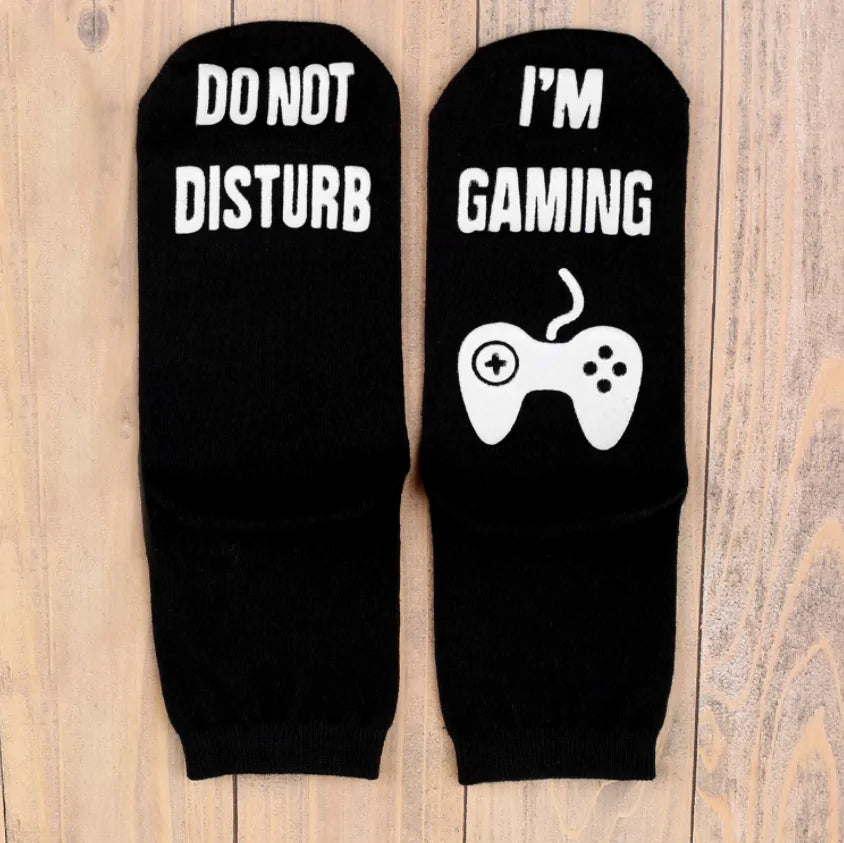 Gaming Socks - Do not disturb, I'm gaming!