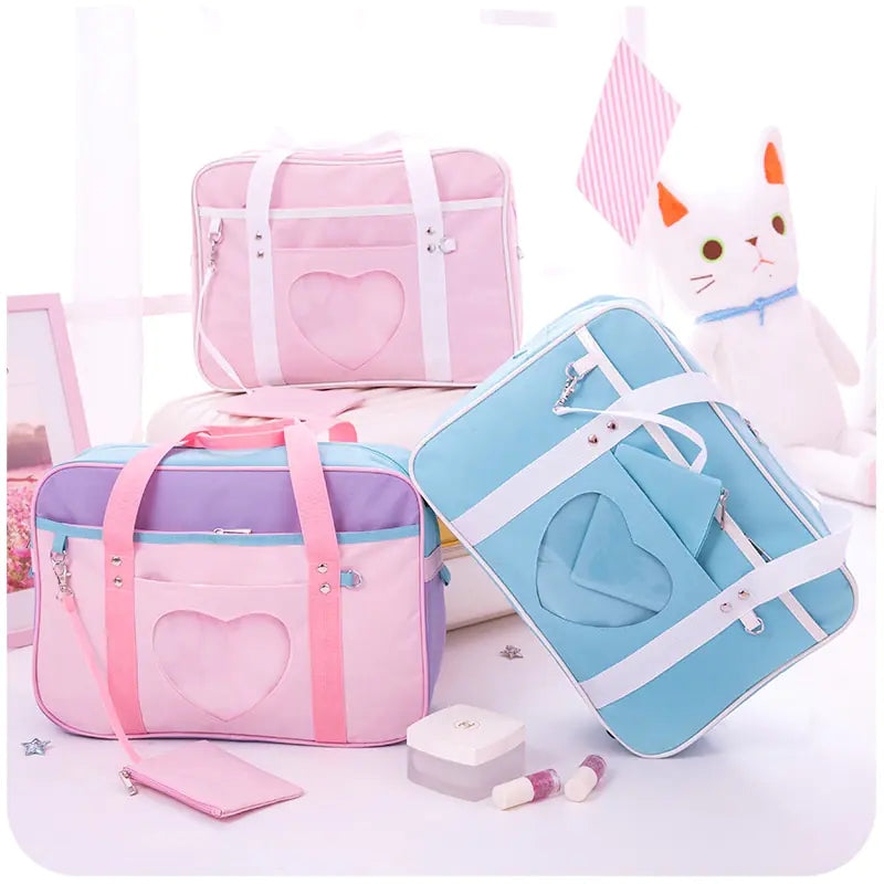 Creative Travel Tote Bag JK Uniform Shoulder Bag - Diverse Kleuren