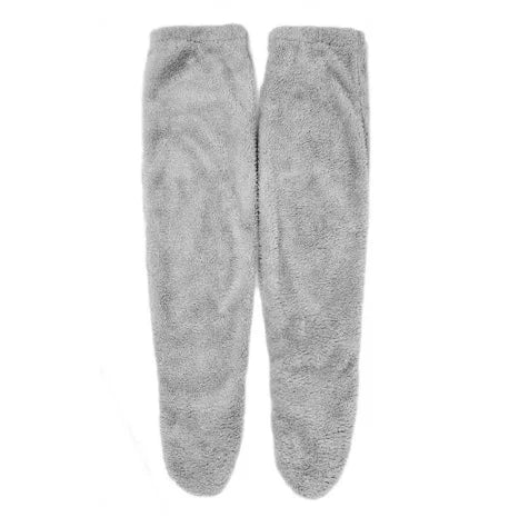 Blauwe Fuzzy Thigh High Sokken - Diverse Kleuren