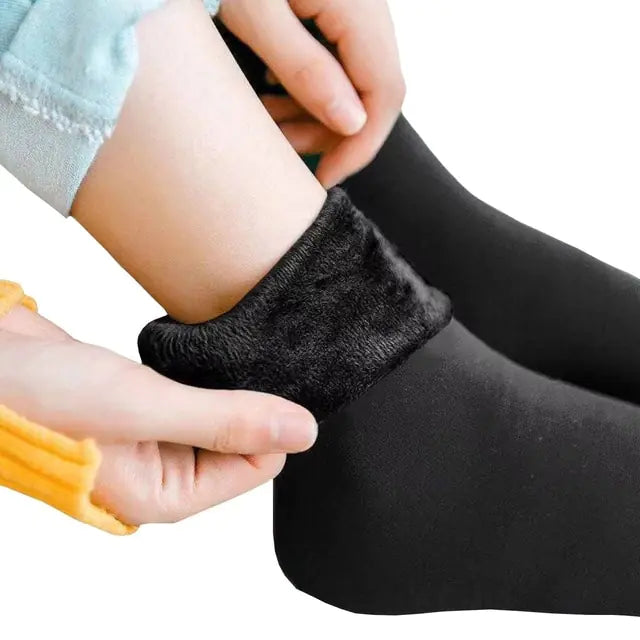 Velvet Sokken met Zachte Binnenkant - Diverse Kleuren