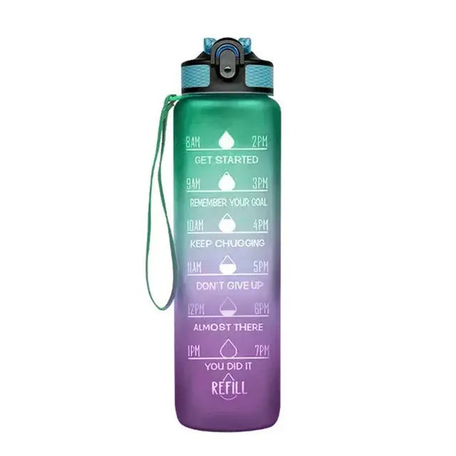 Drinkfles 1000ml / Water Bottle Sport Bidon Waterfles - Diverse Kleuren