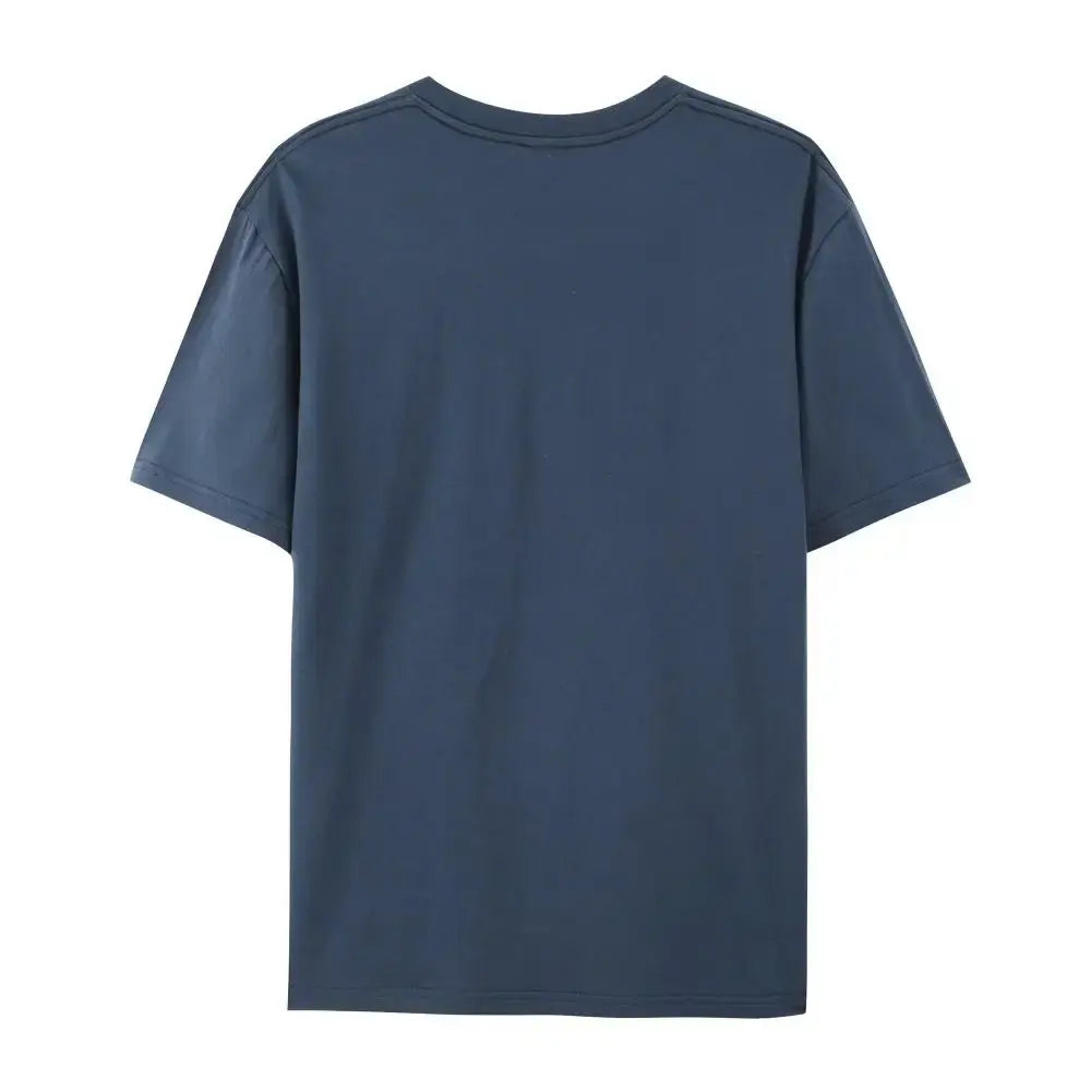 Effen T-Shirt met Korte Mouwen 100% Katoen - Diverse Kleuren