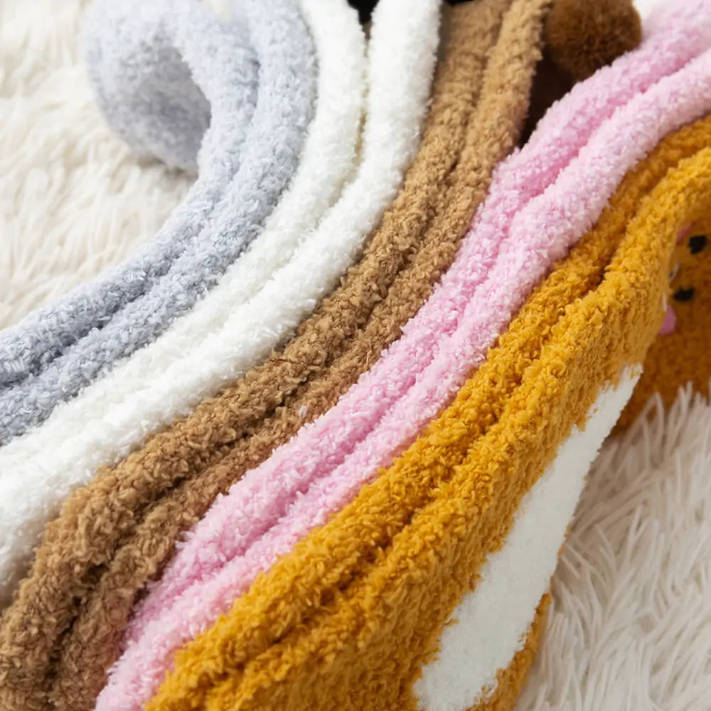 Fluffy Sokken - Diverse Varianten