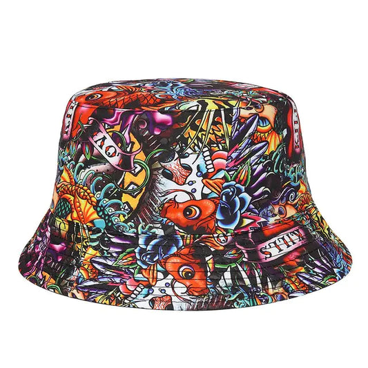 Bucket Hat / Bedrukte Vissershoed - Diverse Varianten