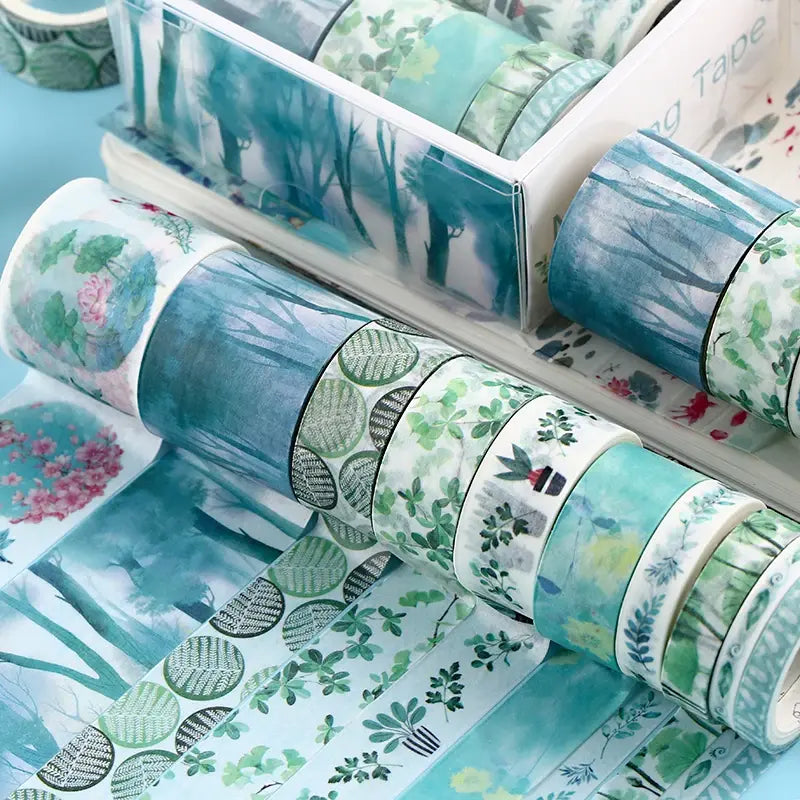 Washi Tapes 10 Stuks in 5 Verschillende Beedtes - Diverse Varianten