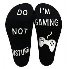 Gaming Socks - Do not disturb, I'm gaming!