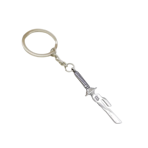 Sleutelhanger Fushiguro Toji - Zilverkleurig