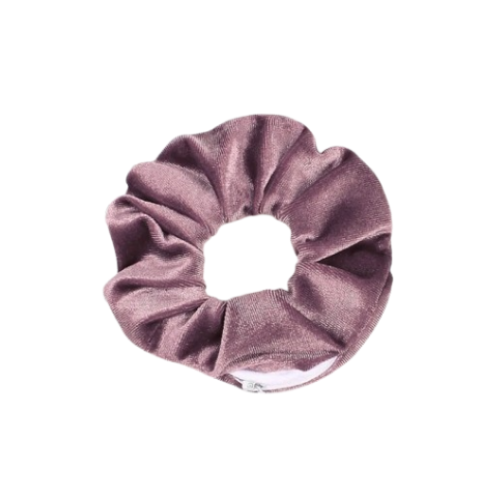 Scrunchie met Rits - Diverse Kleuren