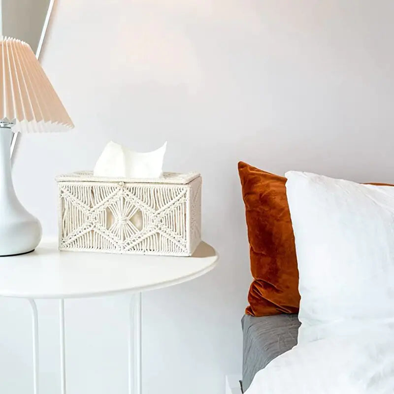 Tissue Box - Beige