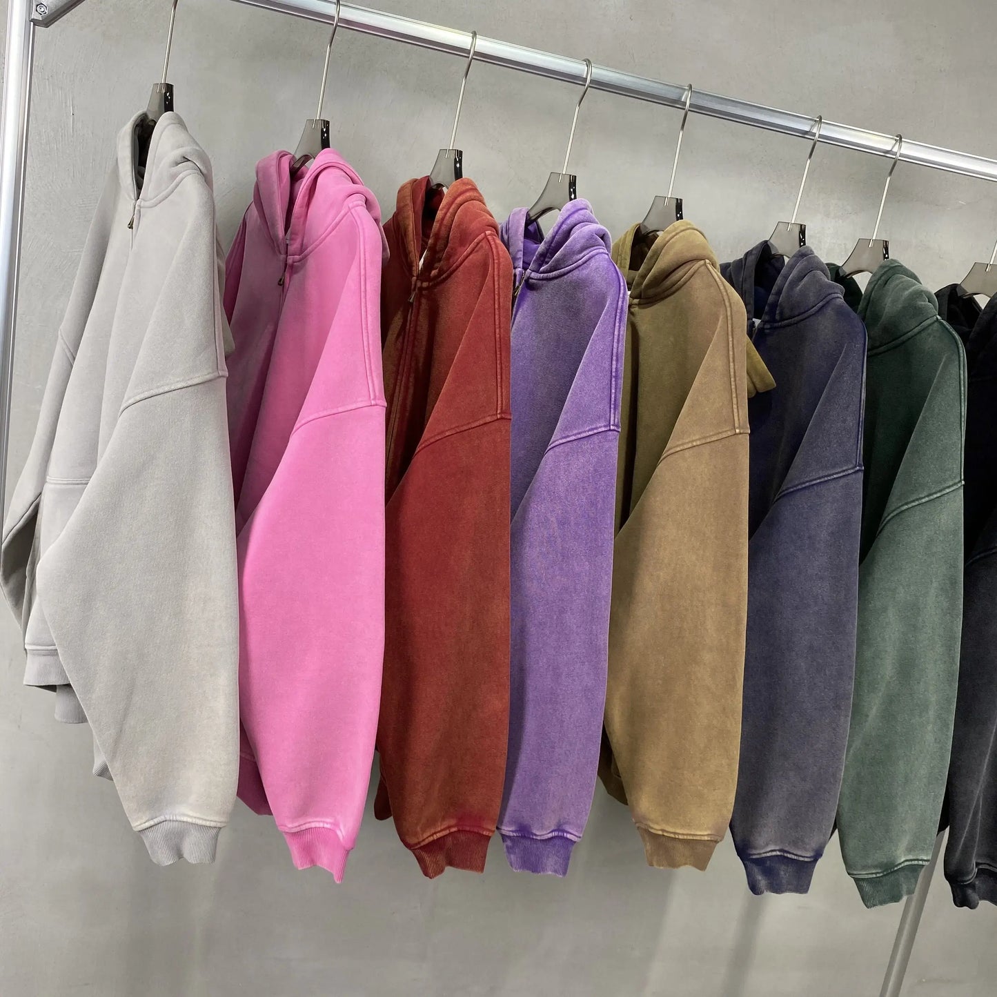 Hoodie met Rits / Warm Vest met Capuchon - Diverse Kleuren