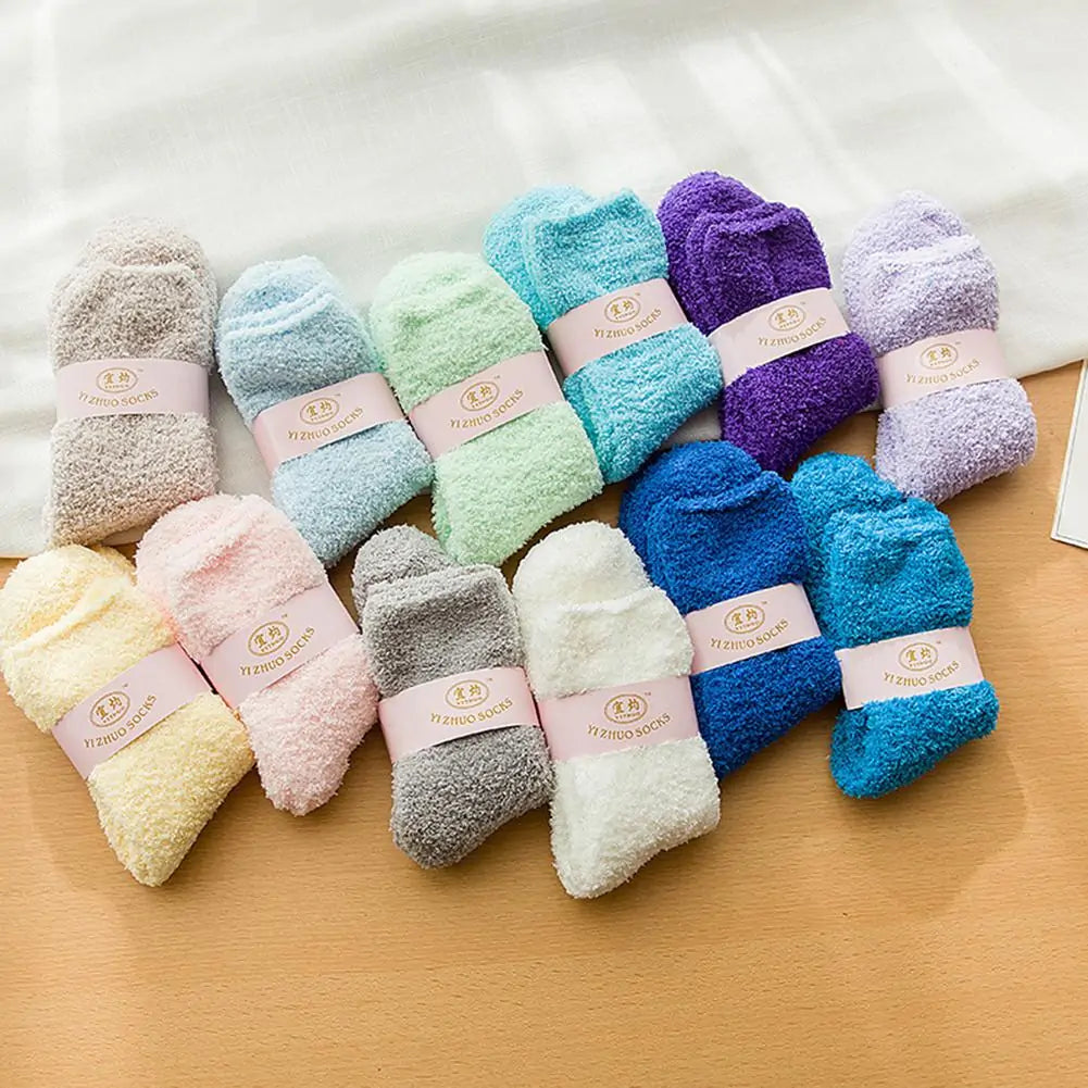 Soft Fluffy Socks - Diverse Kleuren