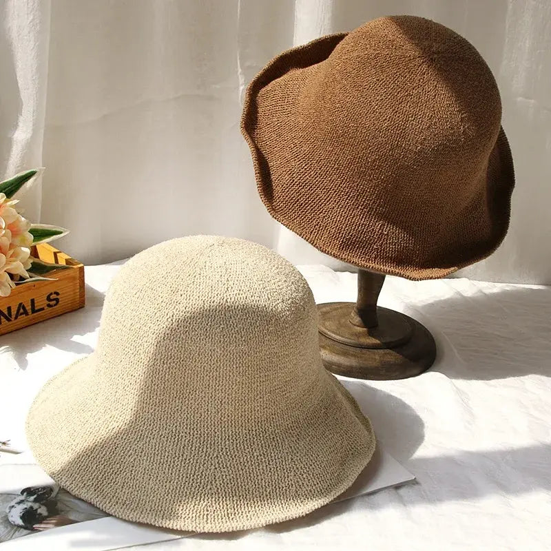 Knitted Soft Bucket Hat - Diverse Kleuren