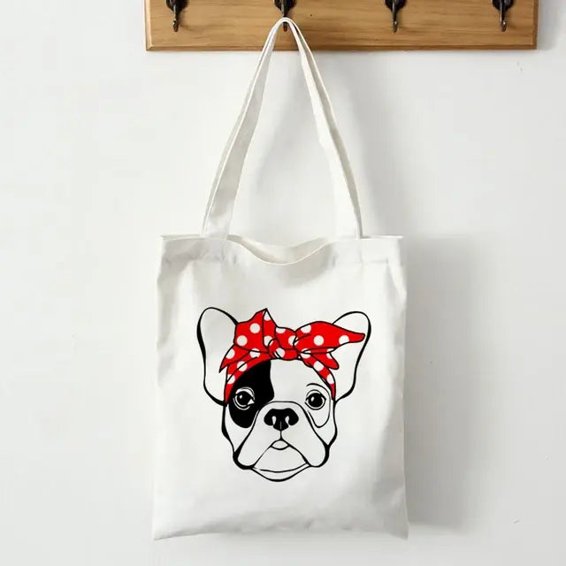 Frenchies Shopper Schoudertas - Diverse Varianten