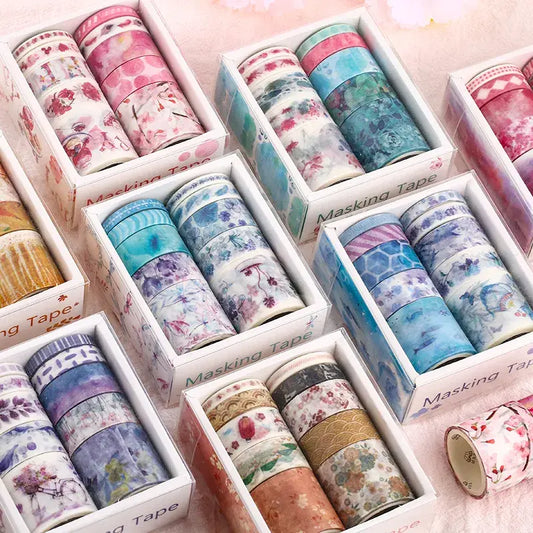 Washi Tapes 10 Stuks in 5 Verschillende Beedtes - Diverse Varianten