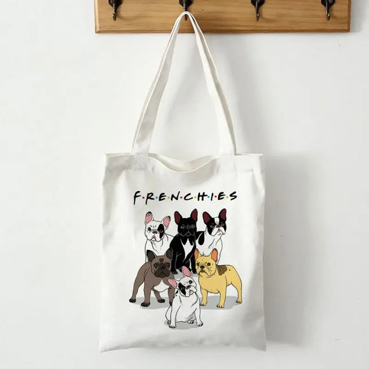 Frenchies Shopper Schoudertas - Diverse Varianten