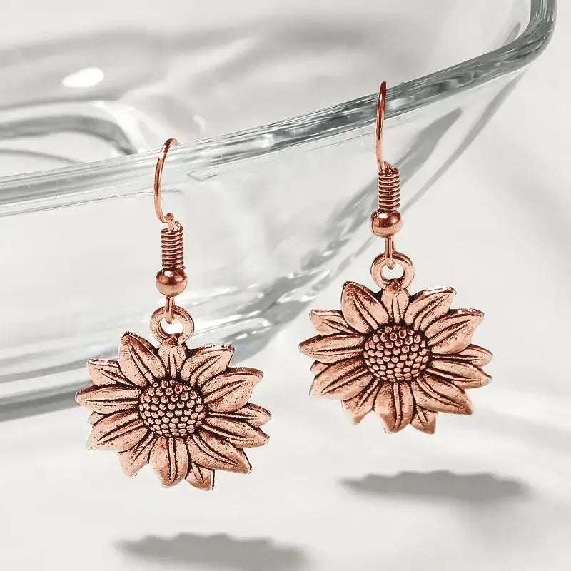 Trendy Sunflower Earrings - Diverse Kleuren