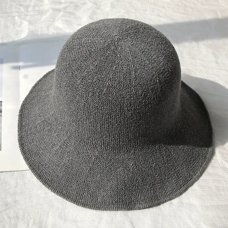 Knitted Soft Bucket Hat - Diverse Kleuren