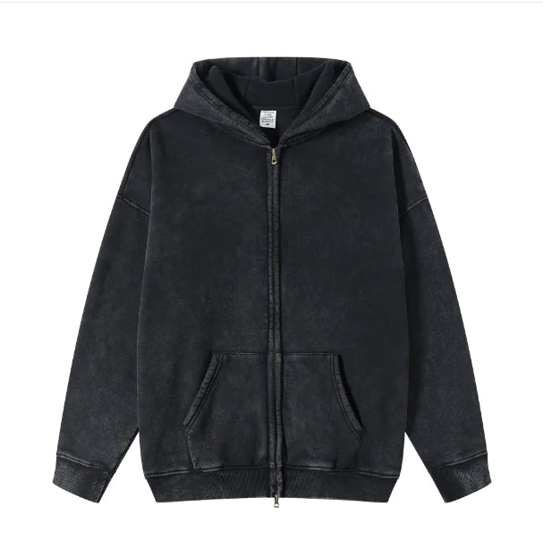 Hoodie met Rits / Warm Vest met Capuchon - Diverse Kleuren