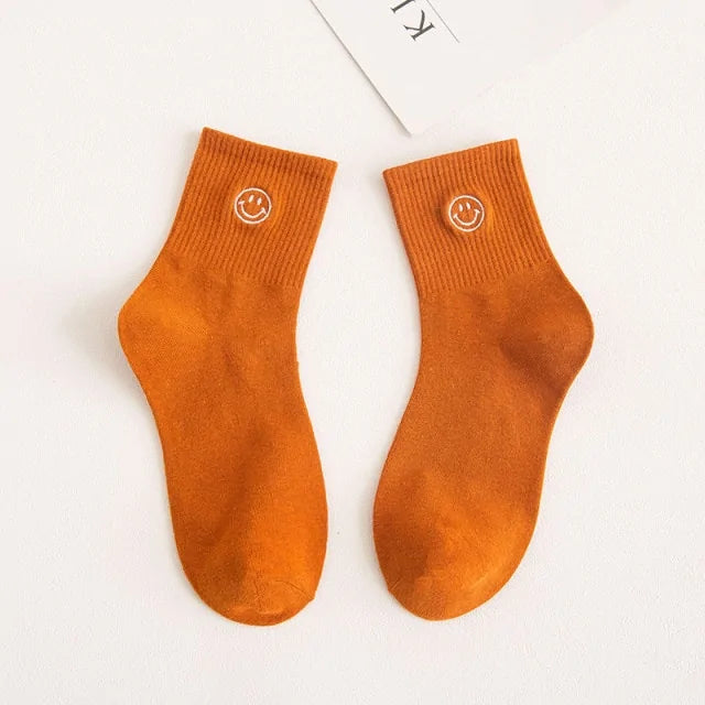 Happy Smiley Sokken - Diverse Kleuren