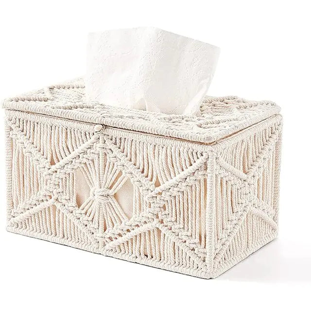 Tissue Box - Beige