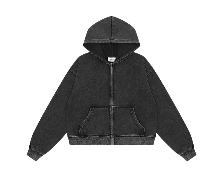 Hoodie met Rits / Warm Vest met Capuchon - Diverse Kleuren