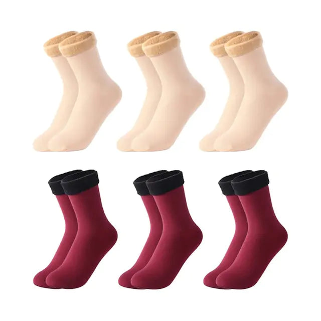 Sokken 6 Paar - Diverse Kleuren