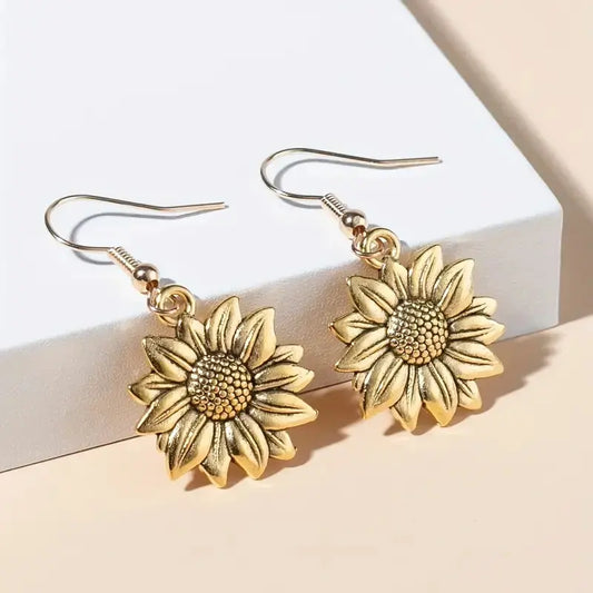 Trendy Sunflower Earrings - Diverse Kleuren