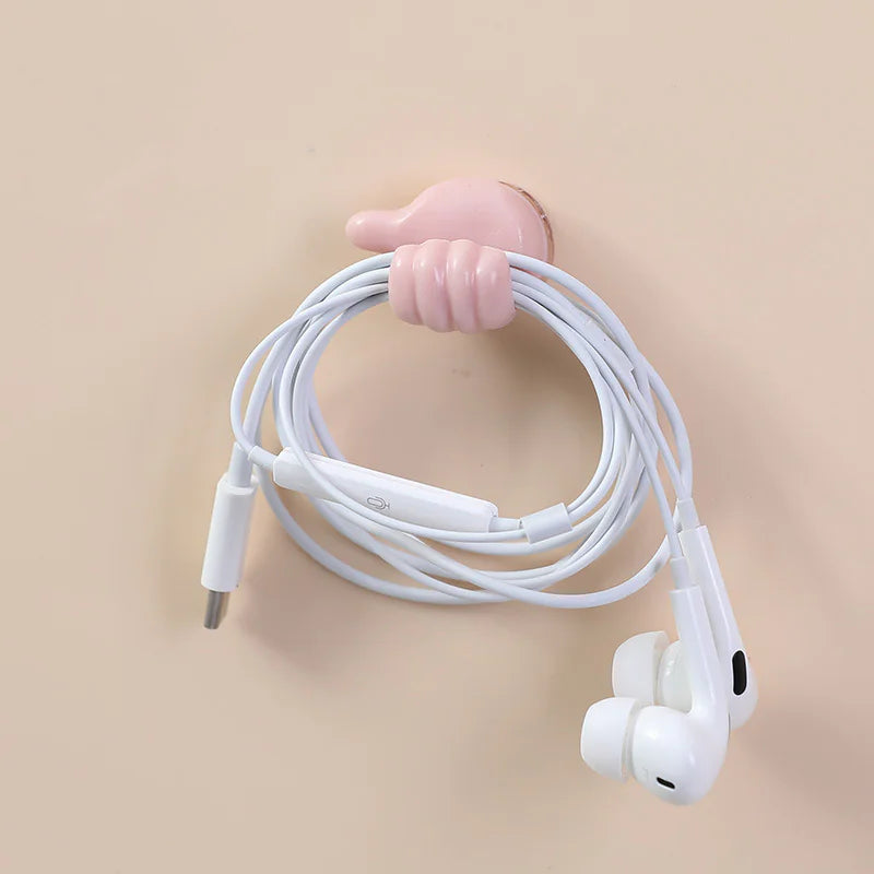 Multifunctional Hand Shaped Rubber Hooks - Diverse Kleuren