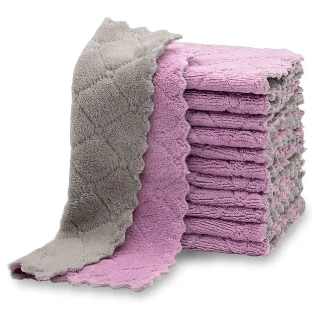 Schoonmaakdoekjes Absorberende Keukendoekjes 10 stuks - Diverse Kleuren