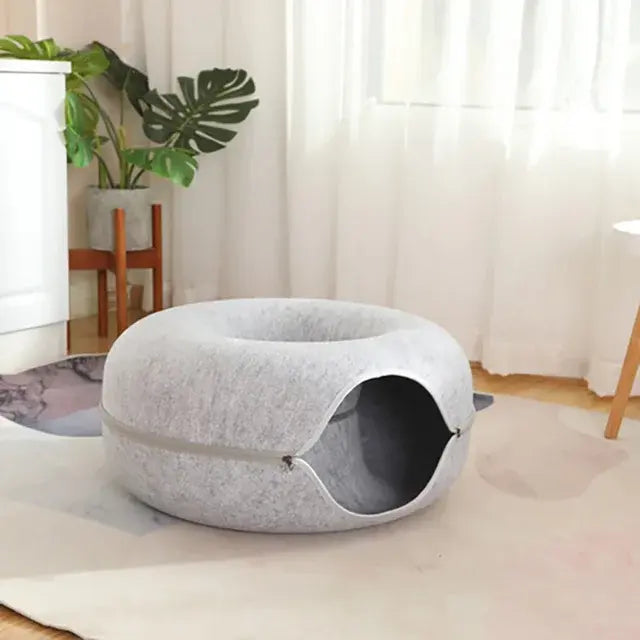 Donut Kattenbed / Kattenmeubels Huisdier Slaapplek - Diverse Kleuren