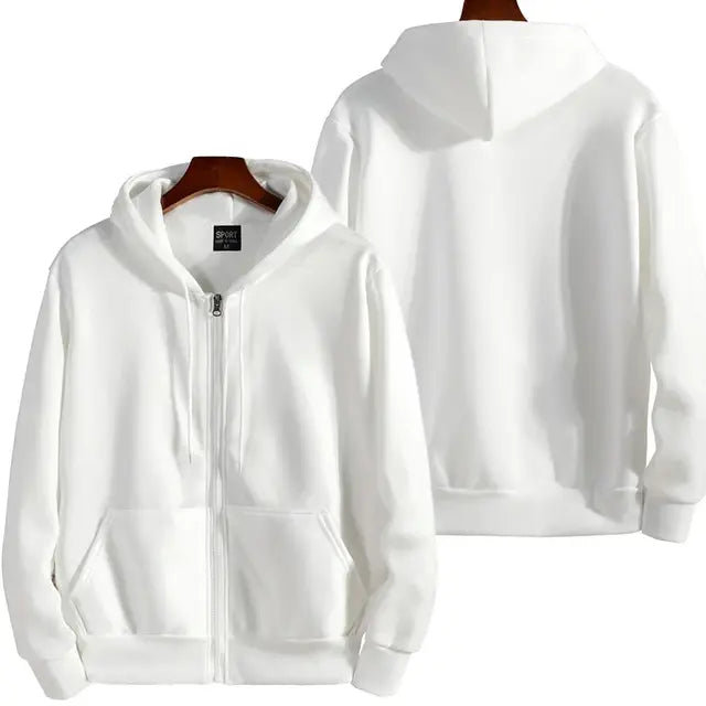 Hoodie met Rits / Vest met Capuchon - Diverse Kleuren