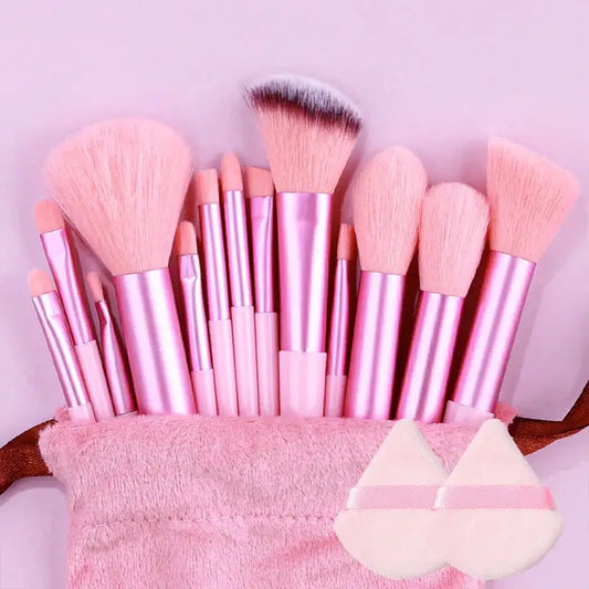 Make-Up Brush Set - Roze