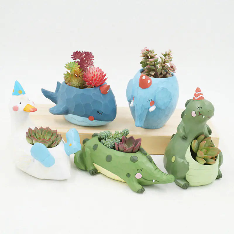 Kleine Design Bloempotten Decoratie - Diverse Varianten
