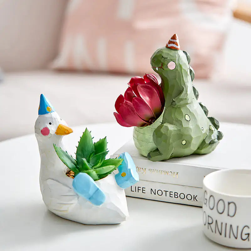 Kleine Design Bloempotten Decoratie - Diverse Varianten