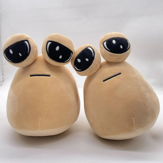 Kawaii Pou Alien Plushie - Zachte Stof