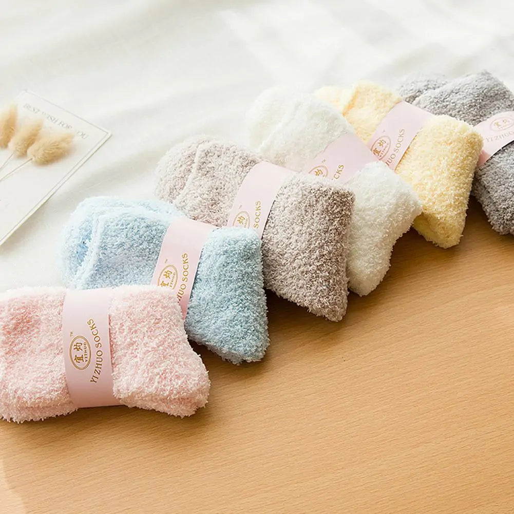 Soft Fluffy Socks - Diverse Kleuren