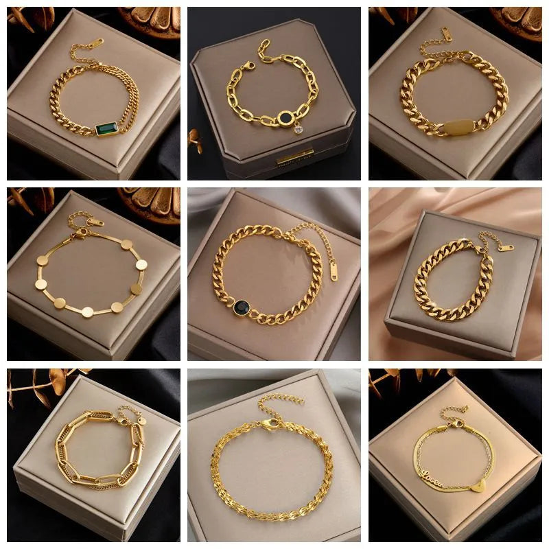 Goudkleurige Armband - Diverse Varianten