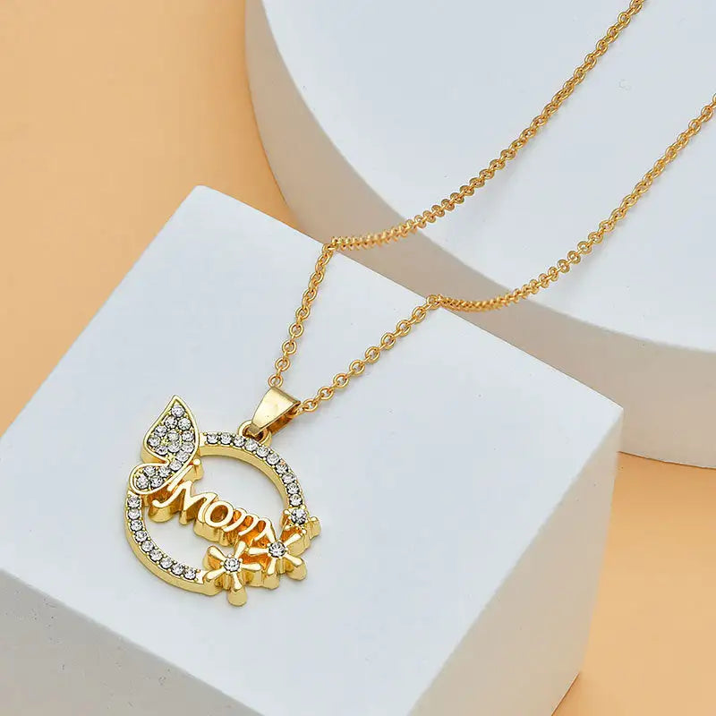 Mom Necklace Goudkleurige Ketting - Diverse Varianten