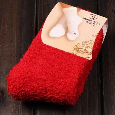 Fluffy Sokken - Diverse Kleuren