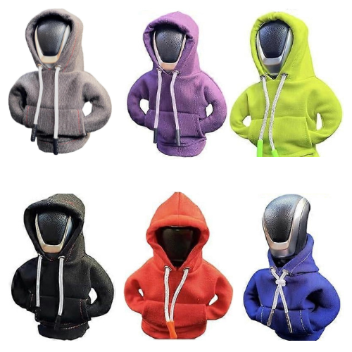 Mini Hoodie Car Shift Knob Sweater - Diverse Kleuren