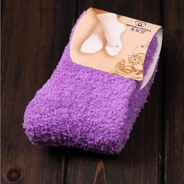 Fluffy Sokken - Diverse Kleuren